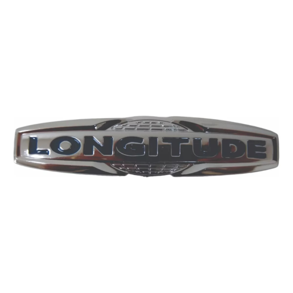 Emblema letreiro traseiro longitude cromado compatível para carro Jeep Renegade Compass cherokee