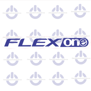 Emblema Adesivo Flexone Resinado compatível com Carro Civic HRV FIT CRV City