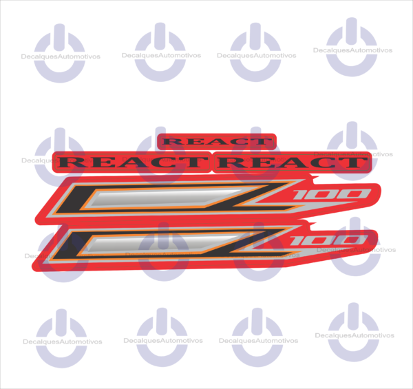 Kit Faixa Adesivo Compatível para Moto BIZ 100 ano 2013 2014 2015 - Imagem 5