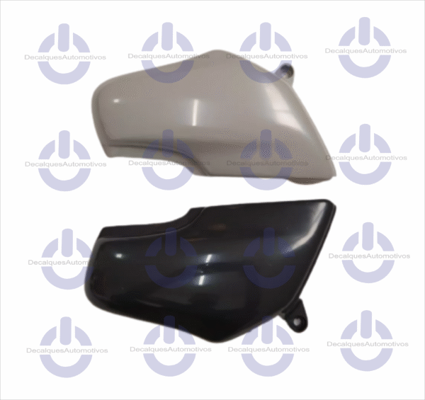 Tampa Lateral Compatível com Moto Cg Titan 125 1995 1996 1997 1998 1999 Sem Pintura