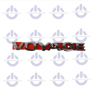 Emblema Letreiro Compatível Voyage Cromado