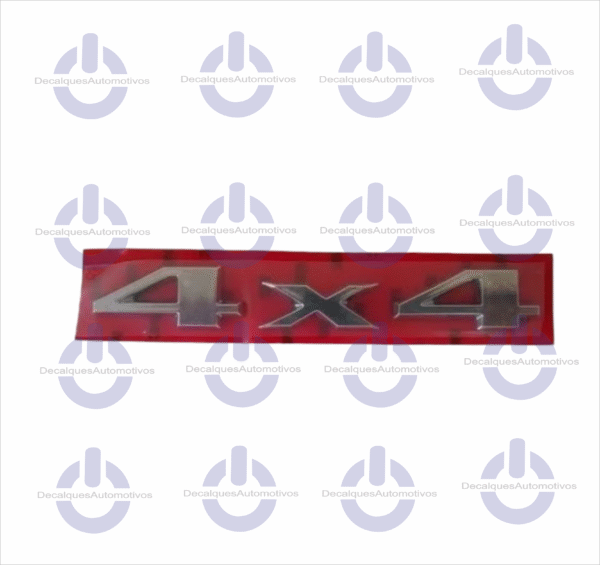 Emblema Letreiro 4x4 Compatível com Renegade Compass 2015 2016 2017 2018 2019 2020 - Imagem 2