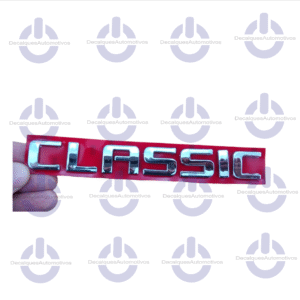 Emblema Letreiro Classic Cromado compatível com ano 2008 A 2013 2014 2015 2016