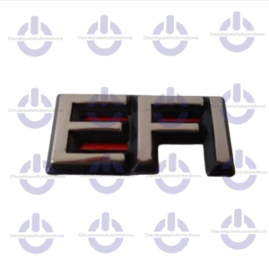 Emblema Letreiro Efi Traseira compatível com Ford Fiesta Ka 1997 1998 1999