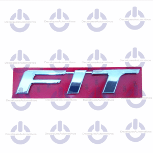 Emblema Letreiro Fit Cromado compatível com ano 2015 2016 2017 2018 2019 2020