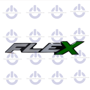 Emblema Adesivo Flex Resinado compatível com Ford Fiesta Ka Ecosport Courie