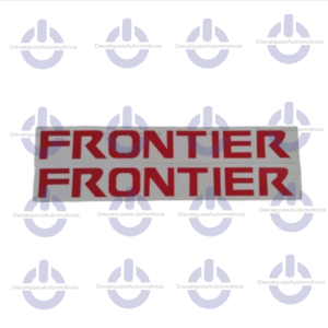 Par Adesivos Frontier Vermelho para Rack teto Compatível com Nissan Frontier