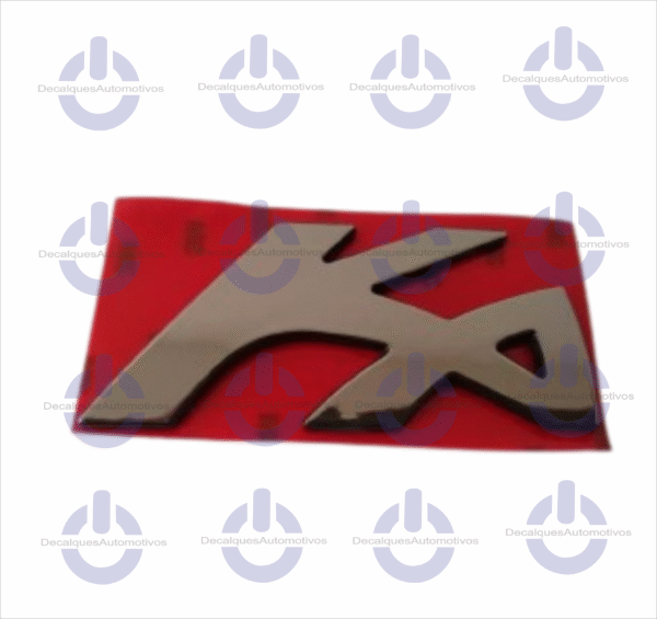 Emblema Letreiro Ka Compatível com carro Ford Ka 2008 2009 2010 2011 2012 2013 2014