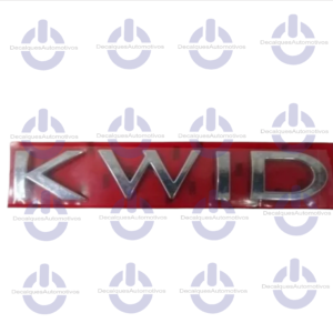 Emblema Letreiro Kwid Cromado Traseira Compatível