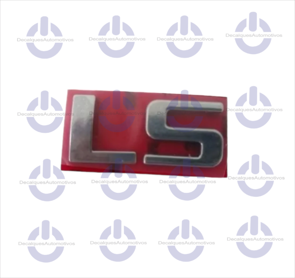 Emblema Letreiro Ls Compatível com Onix Prisma Celta Agile Montana