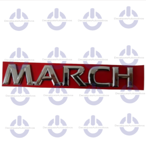 Emblema Letreiro March cromado Compatível