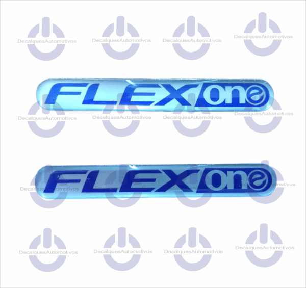 Par Adesivo Flexone Resinado compatível com Moto CG Titan Fan