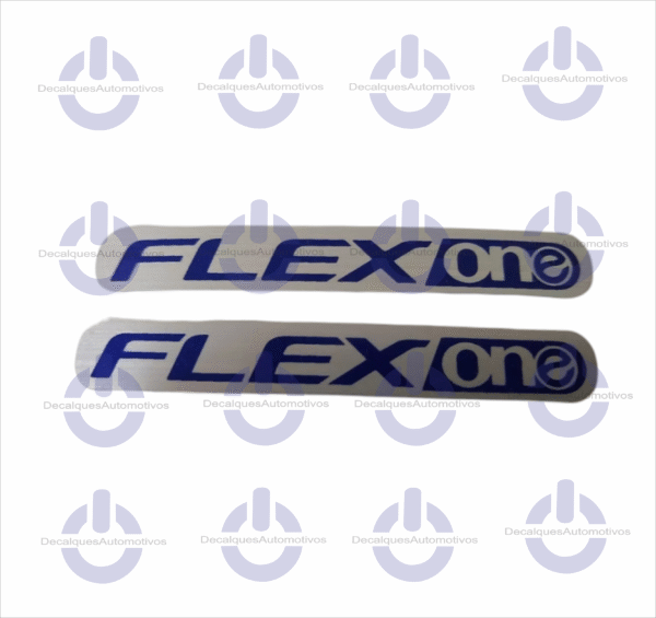 Par Adesivo Laminado Flexone compatível com Moto CG Titan Fan - Todos Modelos