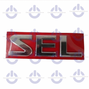 Emblema Letreiro SEL Cromado Compatível com Nissan Frontier 2008 2009 a 2014 2015 2016