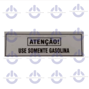 Adesivo Selo Tanque Atenção Use Somente Gasolina compatível com CG Start