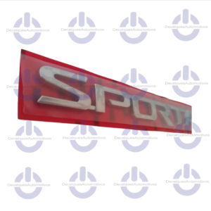 Emblema Letreiro Sportage cromado compatível com 2006 A 2013 2014 2015 2016