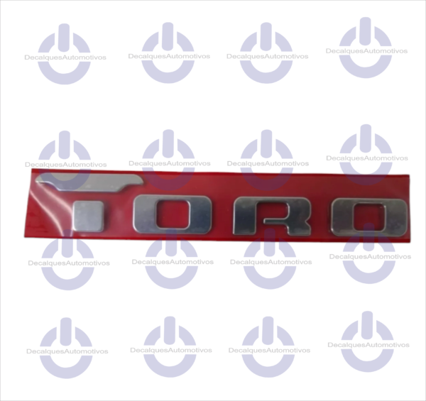 Emblema Letreiro Toro compatível com ano 2016 2017 2018 2019 2020 2021 - Imagem 2