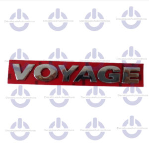 Emblema Letreiro Voyage Cromado G5 compatível com Ano 2009 2010 2011 2012