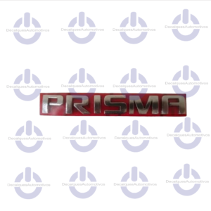 Emblema Letreiro Prisma Cromado compatível com ano 2007 2008 2009 2010 Acima