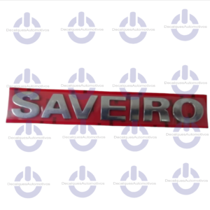 Emblema Letreiro Saveiro Cromado Traseira G3 Giii Compatível