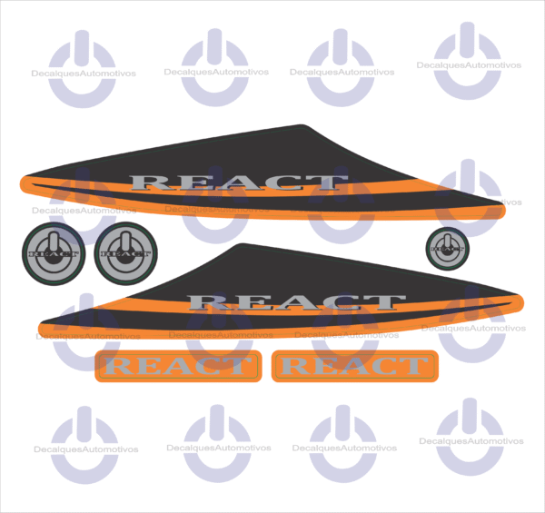 Kit Faixa Adesivo compatível com Ybr Factor 2014 2015 2016 K1 - Imagem 3