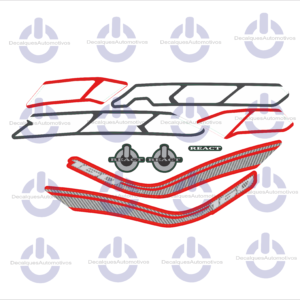 Kit Faixa Adesivo compatível com moto NXR BROS 160 2018 2019